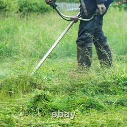 52cc Petrol Grass Strimmer Brushcutter Lawn Trimmer Strapped Garden Tool Outdoor