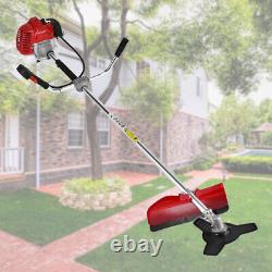 52cc Petrol Grass Strimmer Brushcutter Lawn Trimmer Strapped Garden Tool Outdoor