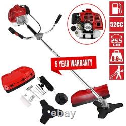 52cc Petrol Grass Trimmer Strimmer Brush cutter Garden Tool 5 YEAR WARRANTY