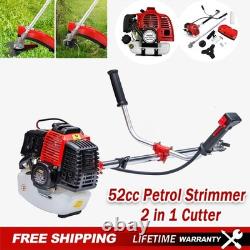 52cc Petrol Grass Trimmer Strimmer Brush cutter Garden Tool 5 YEAR WARRANTY