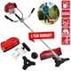 52cc Petrol Grass Trimmer Strimmer Brush Cutter Garden Tool 5 Year Warranty