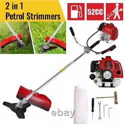 52cc Petrol Grass Trimmer Strimmer Brush cutter Garden Tool 5 YEAR WARRANTY
