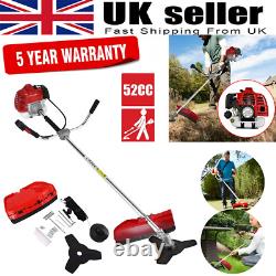 52cc Petrol Grass Trimmer Strimmer Brush cutter Garden Tool 5 YEAR WARRANTY