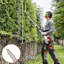 52cc Petrol Hedge Trimmer Chainsaw 5 in 1 Brush Cutter Pole Saw Outdoor Chainsaw