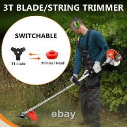 52cc Petrol Hedge Trimmer Chainsaw 5 in 1 Brush Cutter Pole Saw Outdoor Chainsaw