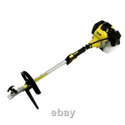 52cc Petrol Hedge Trimmer Chainsaw Multi Tool Garden Brush Cutter 5 In 1 UK