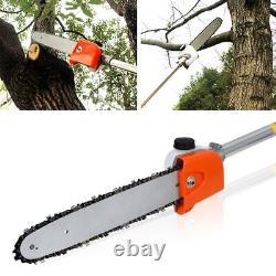 52cc Petrol Multi 5 in 1 Garden Tool Brush Cutter Chainsaw Pruner Grass Strimmer