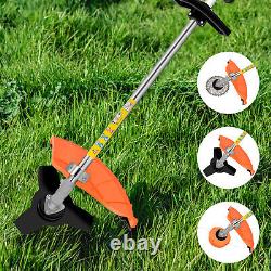 52cc Petrol Multi 5 in 1 Garden Tool Brush Cutter Chainsaw Pruner Grass Strimmer