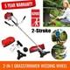 52cc Petrol Strimmer 2 Stroke Garden Grass Trimmer Brush Cutter Multi Tool Kit