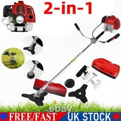 52cc Petrol Strimmer 2 Stroke Garden Grass Trimmer Brush Cutter Multi Tool Kit