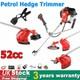 52cc Petrol Strimmer Brush Cutter Garden Grass Trimmer 3 In 1grass Line Trimmer