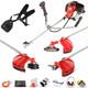 52cc Petrol Strimmer Brush Cutter Garden Grass Trimmer 3 In 1grass Line Trimmer