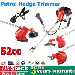52cc Petrol Strimmer Brush Cutter Garden Grass Trimmer 3 IN 1Grass Line Trimmer
