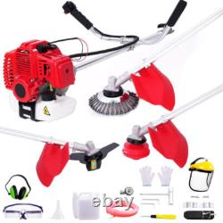 52cc Petrol Strimmer Brush Cutter Garden Grass Trimmer 3 IN 1Grass Line Trimmer