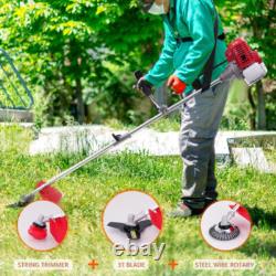52cc Petrol Strimmer Brush Cutter Garden Grass Trimmer 3 IN 1Grass Line Trimmer