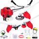 52cc Petrol Strimmer Brush Cutter Garden Grass Trimmer With 2 Stroke Engine