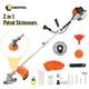 52cc Petrol Strimmer Cordless Weed Eater Hedge Trimmer Brush Cutter Garden Tools