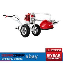 52cc Petrol Wheeled Brush Cutter Trolley&Grass Trimmer 2-Stroke 2.2KW Split Shaf 52cc Petrol Wheeled Brush Cutter Trolley&Grass Trimmer 2-Stroke 2.2KW Split Shaf