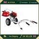 52cc Petrol Wheeled Brush Cutter Trolley&grass Trimmer 2-stroke 2.2kw Split Shaf
