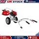 52cc Petrol Wheeled Brush Cutter Trolley&grass Trimmer 2-stroke 2.2kw Split Shaf