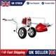 52cc Petrol Wheeled Brush Cutter Trolley&grass Trimmer 2-stroke 2.2kw Split Shaf