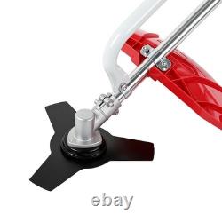 52cc Petrol Wheeled Brush Cutter high-performance 2-Stroke Trimmer 7500rpm Red 52cc Petrol Wheeled Brush Cutter high-performance 2-Stroke Trimmer 7500rpm Red