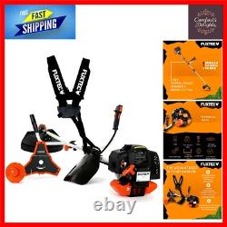 52cc Powerful 2-in-1 Petrol Strimmer & Brush Cutter for Effortless Gardening