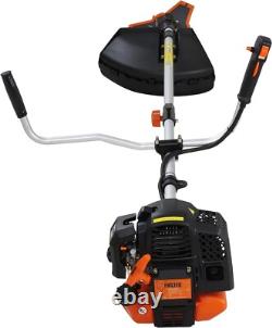 52cc Powerful 2-in-1 Petrol Strimmer & Brush Cutter for Effortless Gardening