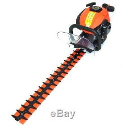 55448 Petrol Hedge Trimmer 26cc 600mm Blades Brush Cutter Blade Double Sided