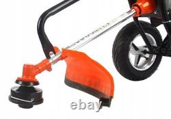 5.2hp Petrol Strimmer Mower Wheeled Brush Cutter 50cm Cut Wide Area