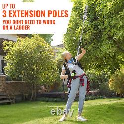 5 in 1 Garden Multi Tool 52cc Petrol Hedge Trimmer Chainsaw Strimmer 2-Stroke UK