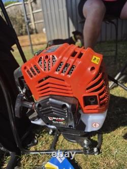 5 in 1 Garden Multitool 52cc Petrol Hedge Trimmer Chainsaw Strimmer Brush Cutter