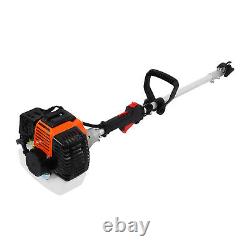 5 in 1 Hedge Trimmer Tool 52CC Petrol Strimmer Brush Cutter Garden Chainsaw