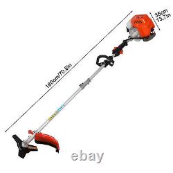 5-in-1 Petrol Garden Multi Tool 52CC Strimmer Brushcutter Hedge Trimmer Chainsaw