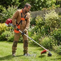 5 in 1 Petrol Garden Tool 52cc Brush Cutter Grass Trimmer Steel Wire Brush Wheel
