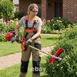 5 in 1 Petrol Garden Tool 52cc Brush Cutter Grass Trimmer Steel Wire Brush Wheel