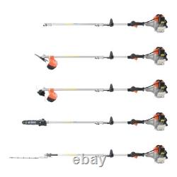 5 in 1 Petrol Garden Tool Brush Cutter, Grass Trimmer, Chainsaw, Hedge Trimmer