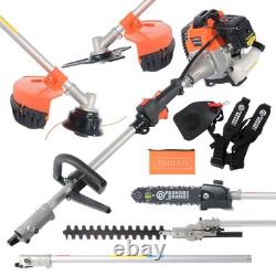 5 in 1 Petrol Garden Tool Brush Cutter, Grass Trimmer, Chainsaw, Hedge Trimmer