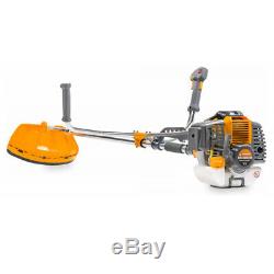 6HP Petrol Brushcutter / Strimmer / Metal Blade / Garden / Lawn + Accessories