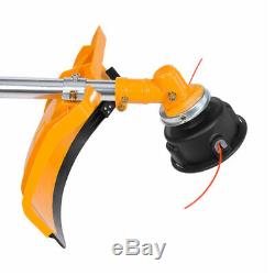 6HP Petrol Brushcutter / Strimmer / Metal Blade / Garden / Lawn + Accessories