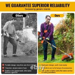 6 in 1 Petrol Brush Cutter Strimmer Grass Trimmer Garden Chainsaw 52CC 2 Stroke
