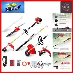 All-in-One Petrol Garden Tool Pruner, Brush Cutter, and More with Free Toolkit