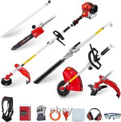 All-in-One Petrol Garden Tool Pruner, Brush Cutter, and More with Free Toolkit