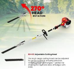 All-in-One Petrol Garden Tool Pruner, Brush Cutter, and More with Free Toolkit