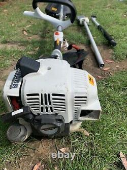 Alpina Brushcutter with Chainsaw attachment And Extension Pole
