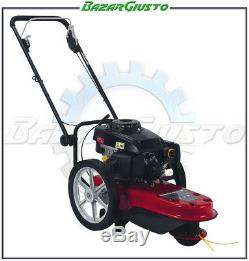 Attila AXB 5616 F wheeled walk behind strimmer, 160cc petrol engine, brush cutter