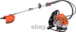 BP52-S8 2 in 1 Petrol Back Pack Brush Cutter/Strimmer/Grass Trimmer Kit with Pow