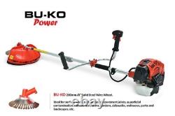 BU-KO 5200 Petrol Strimmer 52CC Garden Tool Wire Wheel Brush Cutter Spool NEW