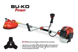 BU-KO 5200 Petrol Strimmer 52CC Garden Tool Wire Wheel Brush Cutter Spool NEW