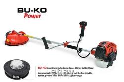 BU-KO 5200 Petrol Strimmer 52CC Garden Tool Wire Wheel Brush Cutter Spool NEW